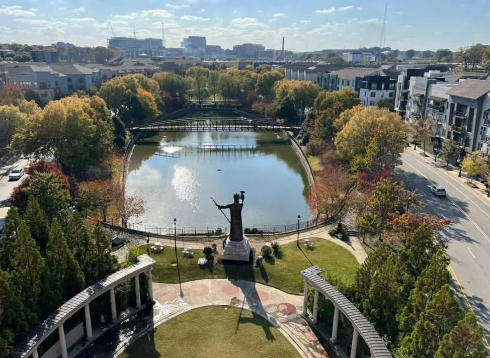 A Monument to Freedom and Unity: Ancient Champion of Tolerance Honored in Atlanta