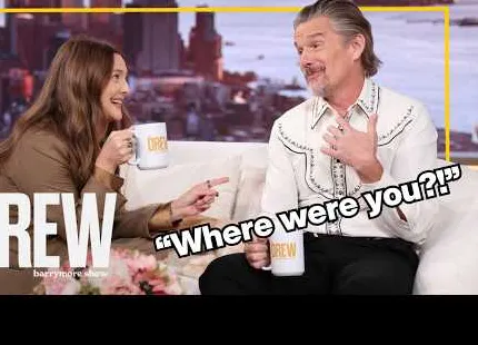 A Heartwarming Hollywood Moment: Ethan Hawke and Drew Barrymore Reflect on Decades of Mutual Admiration