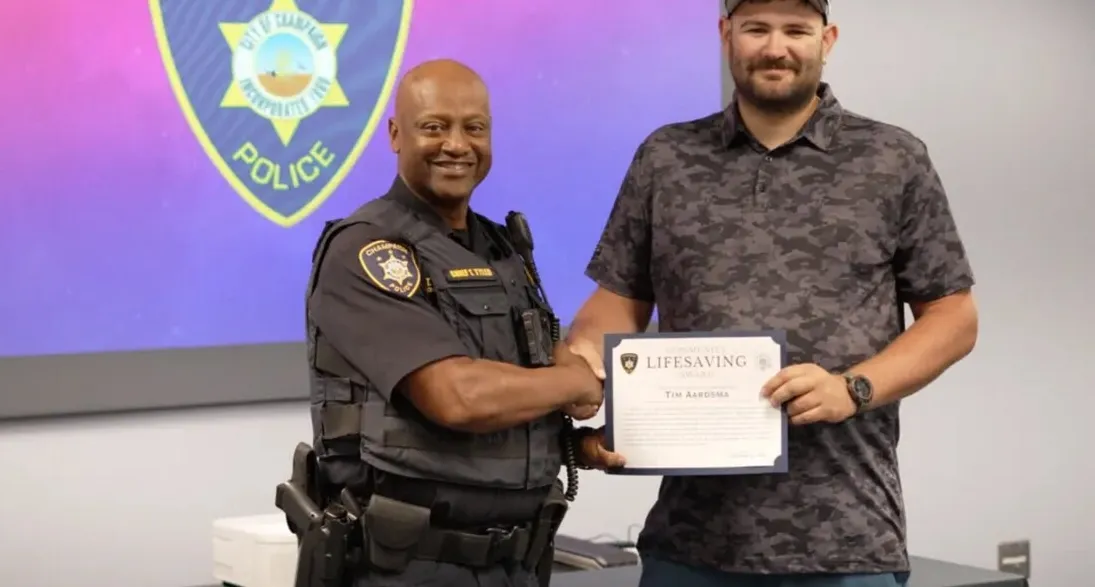 Illinois Community Members and Police Honored for Heroic Water Rescue