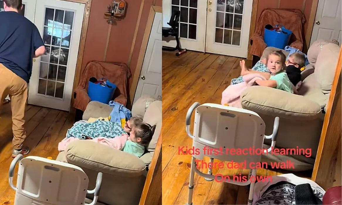 Father Surprises His Children by Walking Again After Three-Year Recovery From Brain Injury